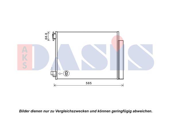 AKS DASIS Kondensaator,kliimaseade 182051N